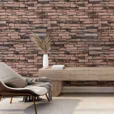 Декоративная ПВХ панель Sticker Wall камень 960х480х4мм (D) SW-00001555