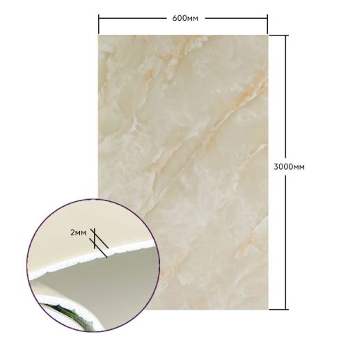 Самоклеящаяся стеновая PET плитка в рулоне 600*3000*2mm SW-00001689
