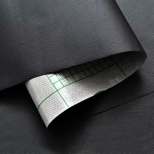 Самоклеющая экокожа в рулоне Sticker Wall 1.37*1m*0.5mm BLACK (D) SW-00001358