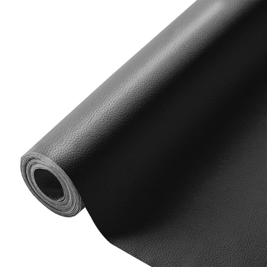 Самоклеющая экокожа в рулоне Sticker Wall 1.37*3m*0.5mm BLACK (D) SW-00001413