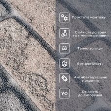 Обои самоклеющиеся Sticker Wall	 2800х500х2мм (D) SW-00001786