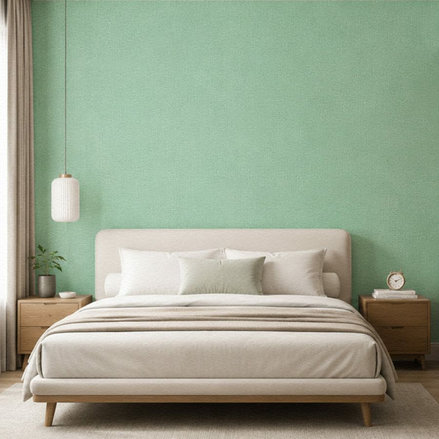 Обои самоклеющиеся Sticker Wall	 2800*500*2,5мм YM-11 DEEP GREEN WHITE (D) SW-00002019