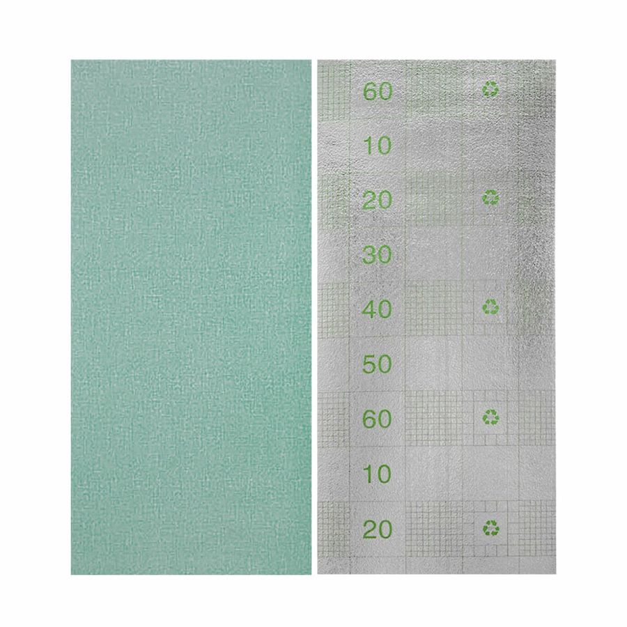 Обои самоклеющиеся Sticker Wall	 2800*500*2,5мм YM-11 DEEP GREEN WHITE (D) SW-00002019