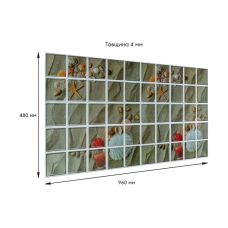 Декоративная ПВХ панель Ракушки 960х480х4мм SW-00001789