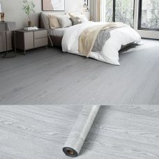 Напольное виниловое самоклеющееся покрытие в рулоне Серое дерево 3000х600х1,5мм SW-00001816