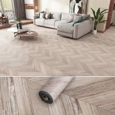 Напольное виниловое самоклеющееся покрытие в рулоне Бежевое 3000х600х1,5мм SW-00001819