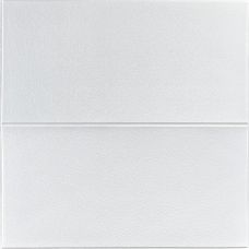 Панель стеновая 3D 700х700х5мм Lichi square white (D) SW-00001802
