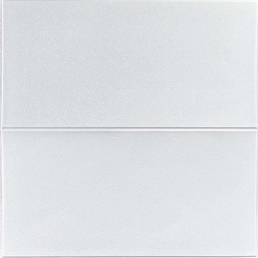 Панель стеновая 3D 700х700х5мм Lichi square white (D) SW-00001802