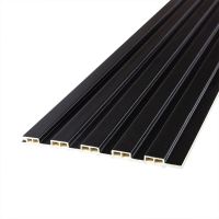 Декоративная рейка WPC стеновая антрацит 3000х150х9мм (D) SW-00001869