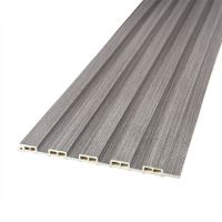 Декоративная рейка WPC стеновая серая 3000х150х9мм (D) SW-00001870