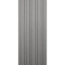 Декоративная рейка WPC стеновая серая 3000х150х9мм (D) SW-00001870