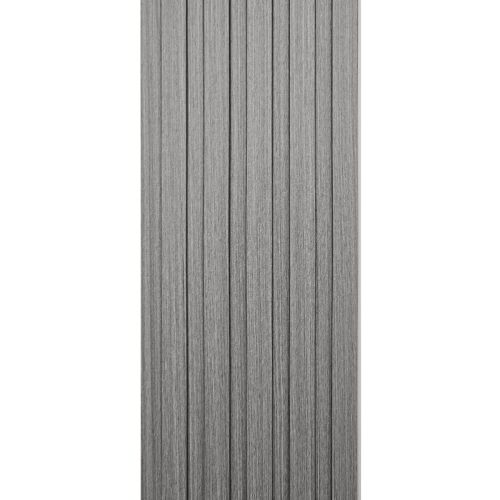 Декоративная рейка WPC стеновая серая 3000*150*9мм (D) SW-00001870