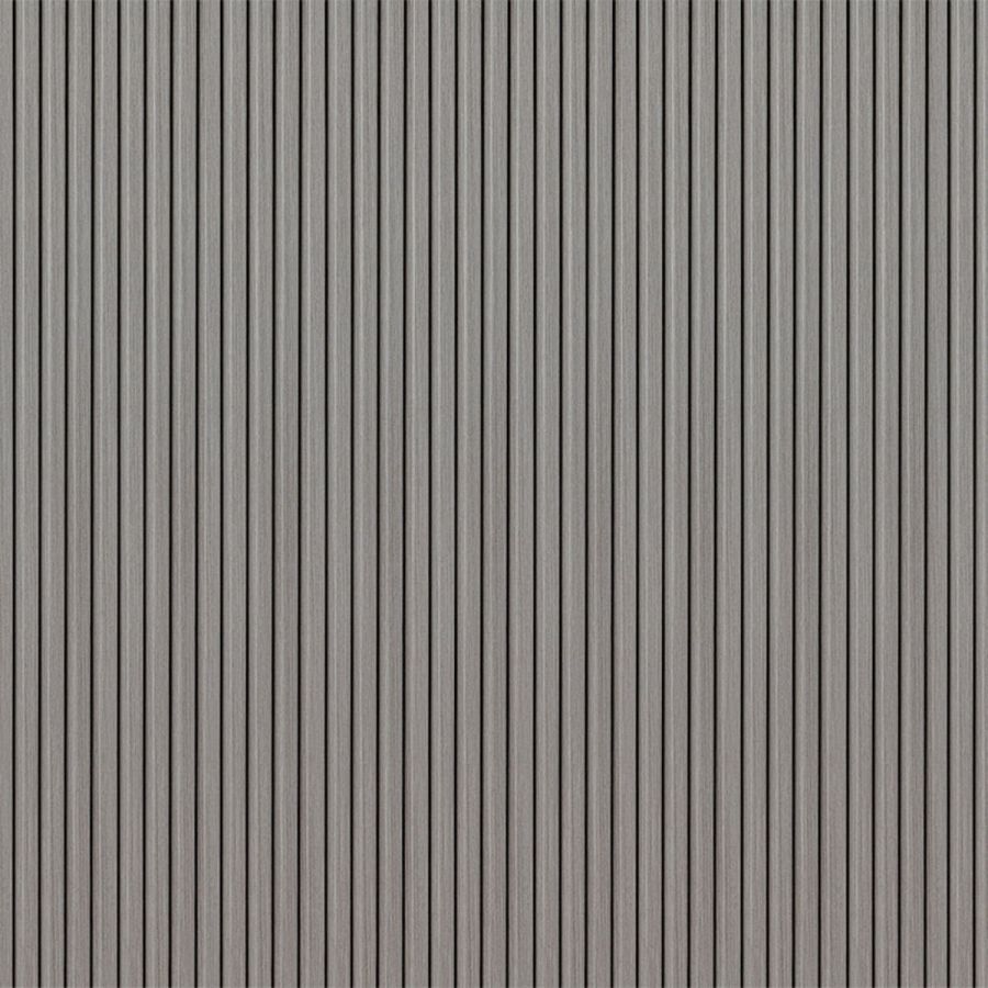 Декоративная рейка WPC стеновая серая 3000*150*9мм (D) SW-00001870