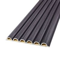 Декоративная WPC круглая стеновая рейка 3000х152х15мм (D) SW-00001873