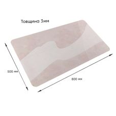 Влагопоглощающий коврик 50х80CMх3MM (D) SW-00001886 Розовый