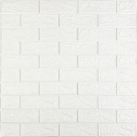 Панель стеновая 3D 700х770х2мм БЕЛЫЙ (D) SW-00001914