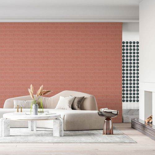 Панель стеновая в рулоне 3D 700мм*3,08м*3мм Пудра (D) SW-00002266