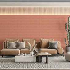 Панель стеновая в рулоне 3D 700ммх3,08мх3мм Пудра (D) SW-00002266