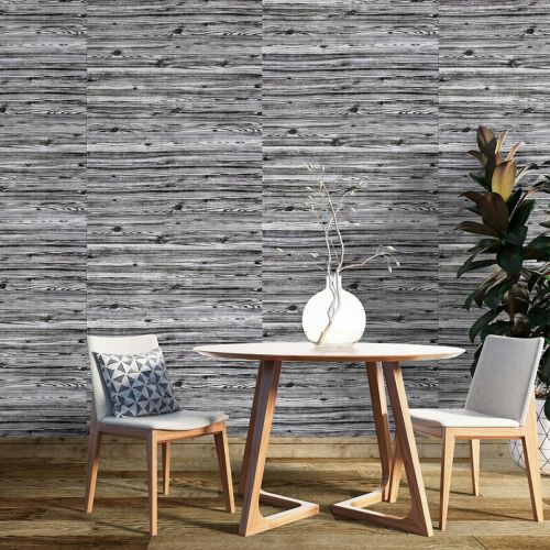 Декоративная 3D панель самоклейка под дерево Зебра 700x700x6мм (081) SW-00000019