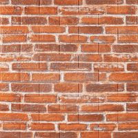 Декоративная 3D панель под рыжий Екатеринославский кирпич, самоклейка 700х770х5мм (044) SW-00000037