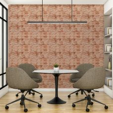 Декоративная 3D панель самоклейка под кирпич Красный мрамор 700х770х5мм (063) SW-00000035