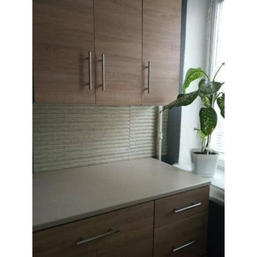 Самоклеющаяся декоративная 3D панель белый бамбук 700x700x8.5мм (071) SW-00000073