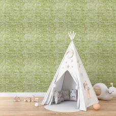 Декоративная 3D панель самоклейка под кирпич DEEP Green 700х770х5мм (069) SW-00000171