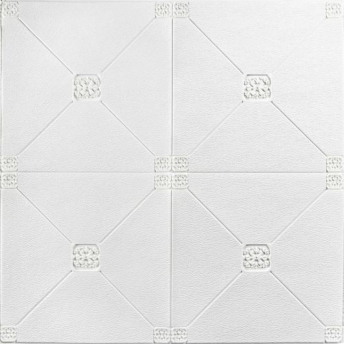 Самоклеющаяся декоративная потолочно-стеновая 3D панель плитка 700x700x4.5мм (164) SW-00000181