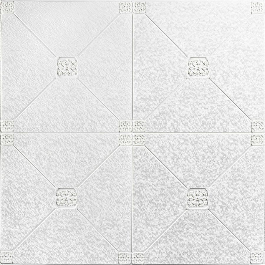 Самоклеющаяся декоративная потолочно-стеновая 3D панель плитка 700x700x4.5мм (164) SW-00000181