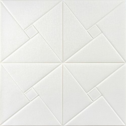 Самоклеющаяся декоративная потолочно-стеновая 3D панель оригами 700x700х5.5мм (173) SW-00000182