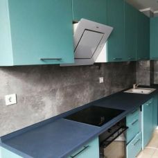 Самоклеящаяся виниловая плитка серебристый мрамор, цена за 1 шт. (СВП-103) Глянец SW-00000290