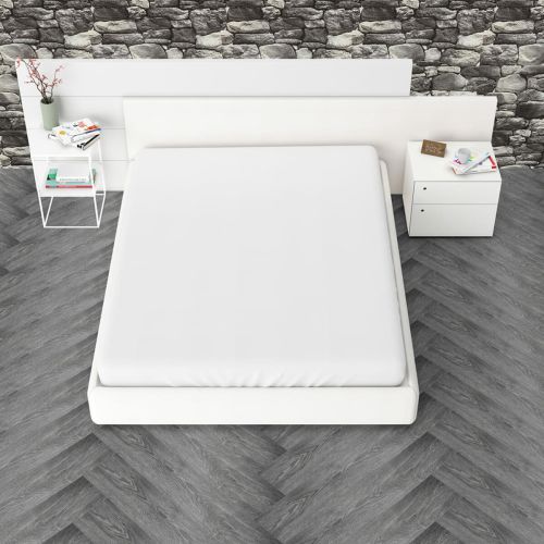 Самоклеящаяся виниловая плитка пепельное дерево, цена за 1 шт. (СВП-003) Матовая SW-00000284