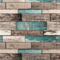 Декоративная 3D панель самоклейка под дерево Синее дерево 700х700х6мм (088) SW-00000275