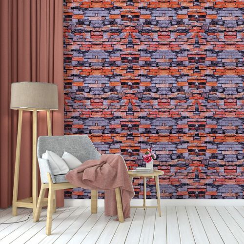 Декоративная 3D панель самоклейка под кирпич Екатеринославский песчаник 700x770x3мм (045-3) SW-00000692