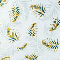 Панель стеновая 3D 700х770х4мм папоротник на белом фоне(D) SW-00001981