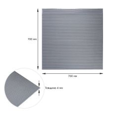 Панель 3D Silver 700х700х4mm (D) SW-00001952
