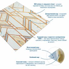 Панель стеновая 3D 700х770х4мм (D) SW-00001991