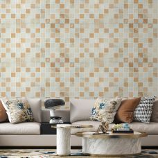 Панель стеновая 3D 700х770х4мм мозаика бежевая (D) SW-00002011