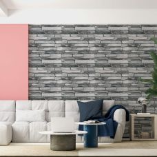 Панель стеновая 3D 700х700х4mm серый сланец (D) SW-00002003