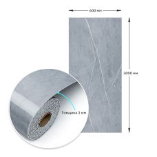 Самоклеящаяся виниловая плитка в рулоне 0,6х3mх2мм (D) SW-00002060