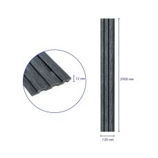 Декоративная PS рейка 2900х120х12мм (D) SW-00002128