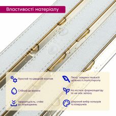 Декоративная PS рейка 2900х120х12мм (D) SW-00002130