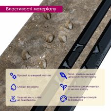 Декоративная PS рейка 2900х116х12мм (D) SW-00002138