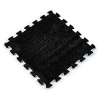 Пол-пазл плюшевый ЧЕРНЫЙ 30х30х1cm (D) SW-00002078