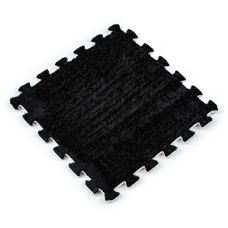 Пол-пазл плюшевый ЧЕРНЫЙ 30х30х1cm (D) SW-00002078