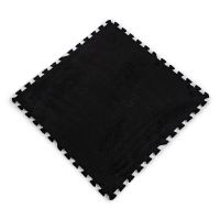 Пол-пазл плюшевый ЧЕРНЫЙ 60х60х1cm (D) SW-00002079