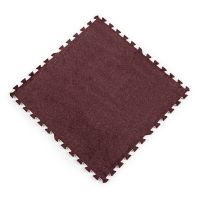 Пол-пазл плюшевый КОРИЧНЕВЫЙ 60х60х1cm (D) SW-00002083