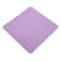 Пол-пазл плюшевый ФИОЛЕТОВЫЙ 60х60х1cm (D) SW-00002087