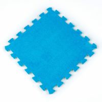 Пол-пазл плюшевый ГОЛУБОЙ 30х30х1cm (D) SW-00002090