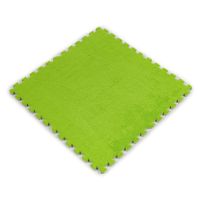 Пол-пазл плюшевый САЛАТОВЫЙ 60х60х1cm (D) SW-00002095